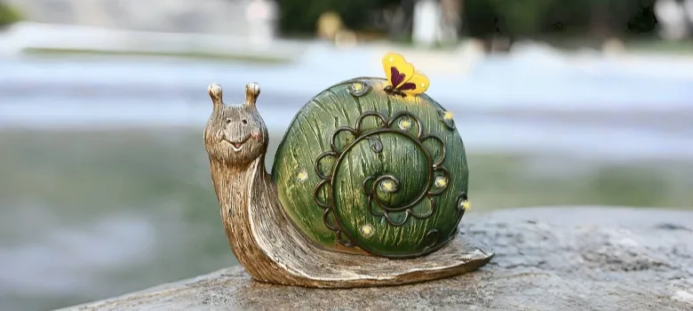 Giant Snail Sculptures Statues | Fiberglass Resin – custom retail display image 14