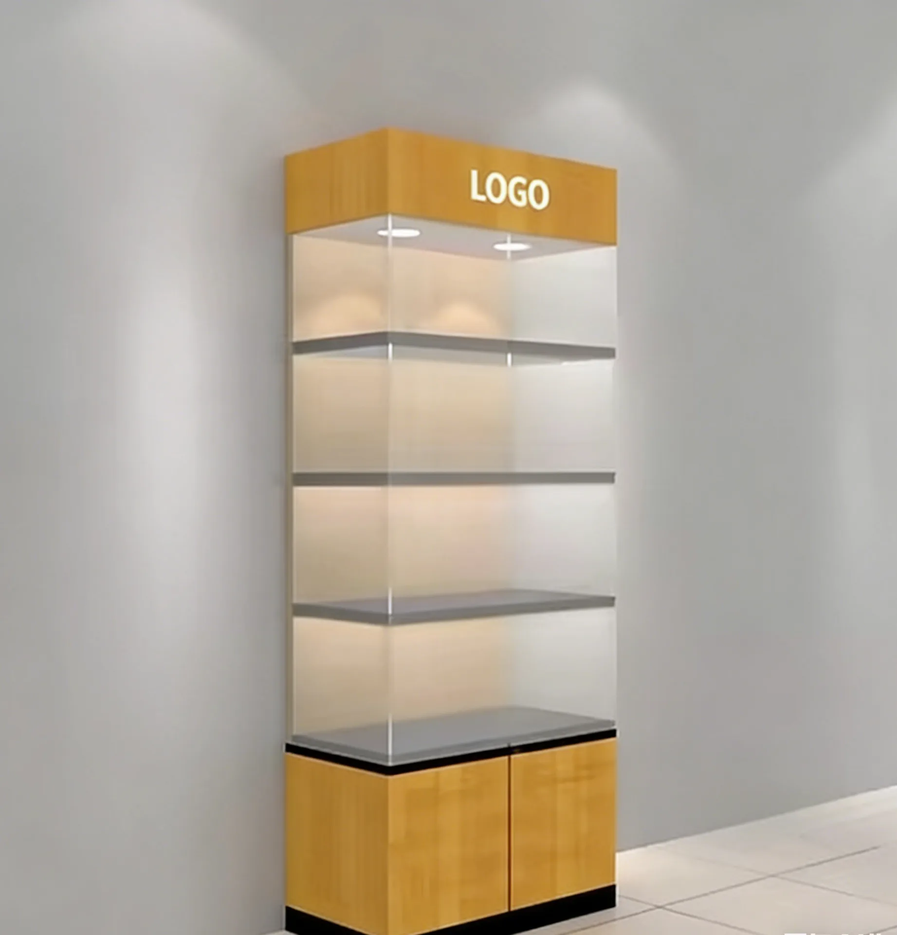Glass Display Cabinets For Sale – custom retail display image 34