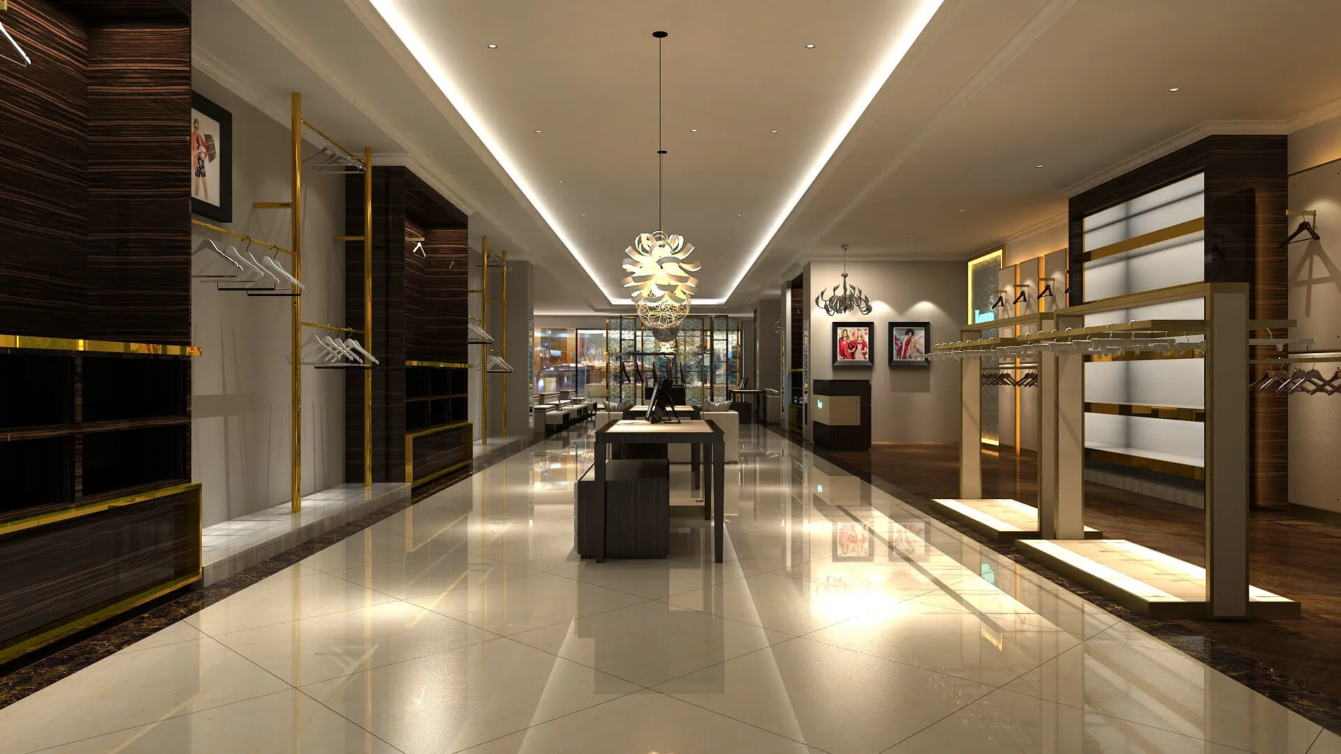 Men s Clothing Store Design, Displays Decor – Stylish Men’s clothing Store Interior Design Clothing Display Rack image 4