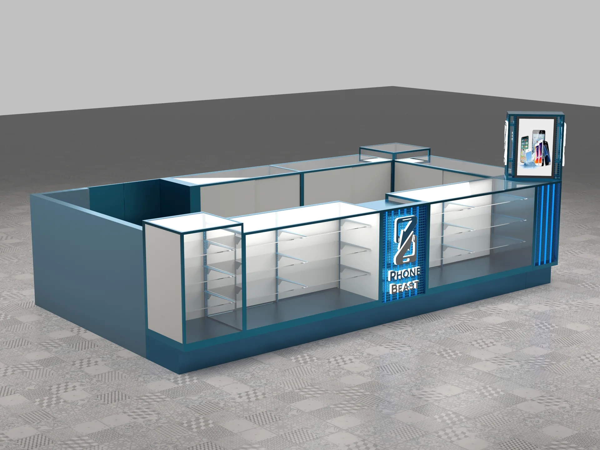 Cellphone Repair Kiosk Mobile Accessories Kiosk For Sale – The Latest Projects image 16