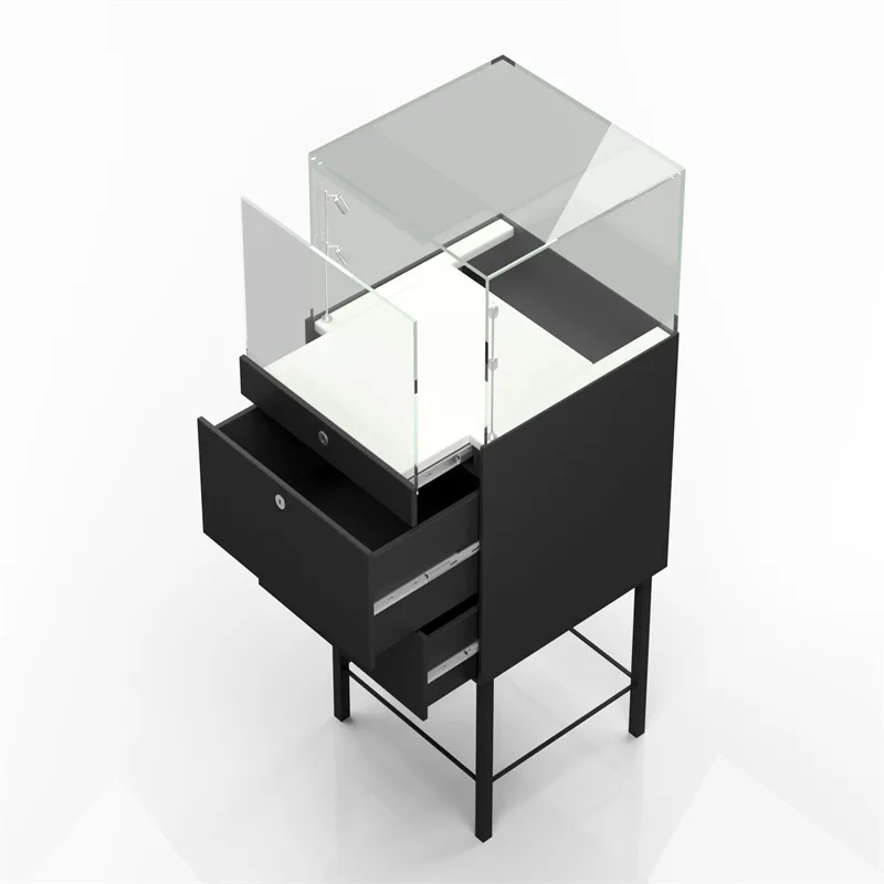 Metal Frame Display Cases | Retail Glass Showcases Counters – custom retail display image 26