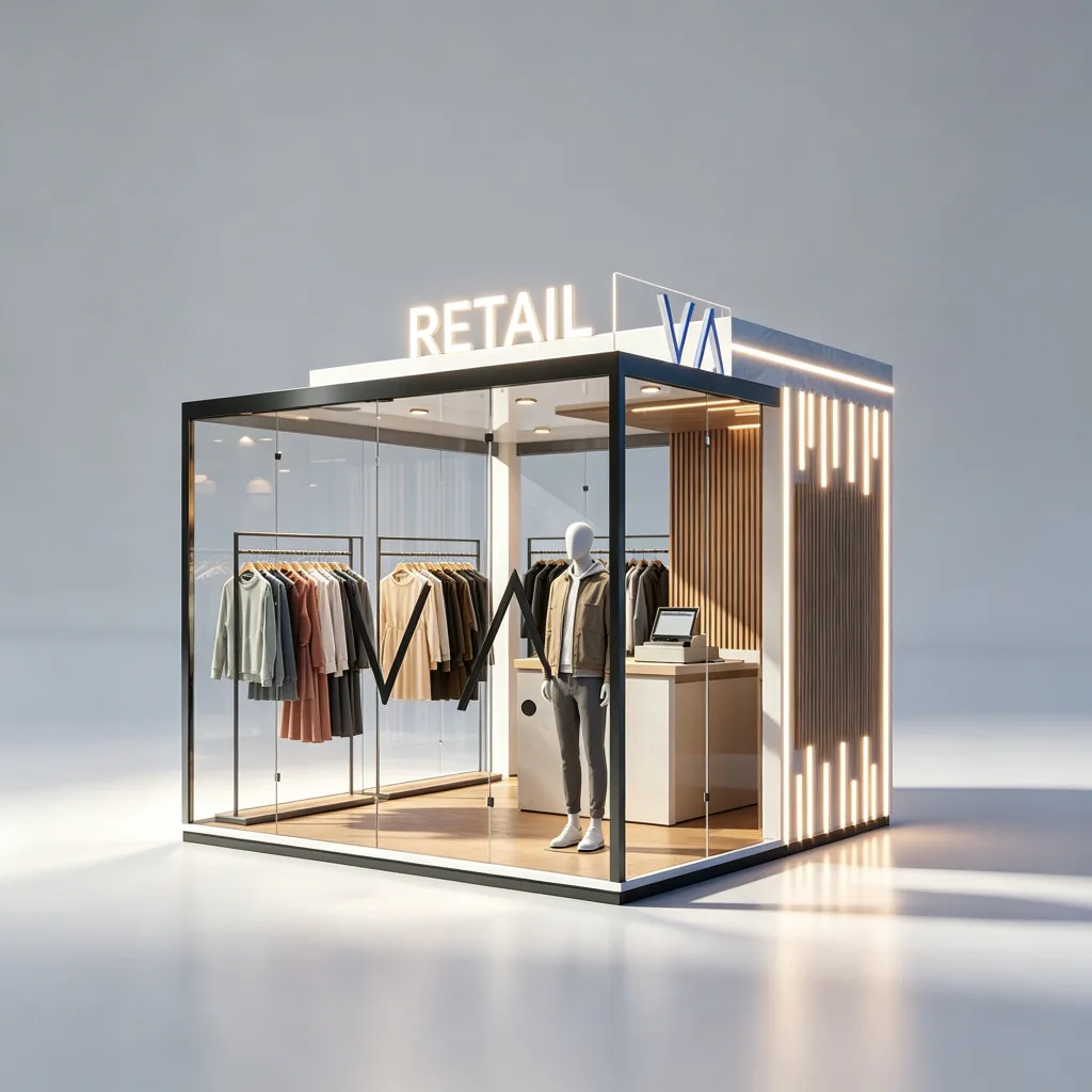 Outdoor Retail Kiosk For Sale Custom Design – custom retail display image 26