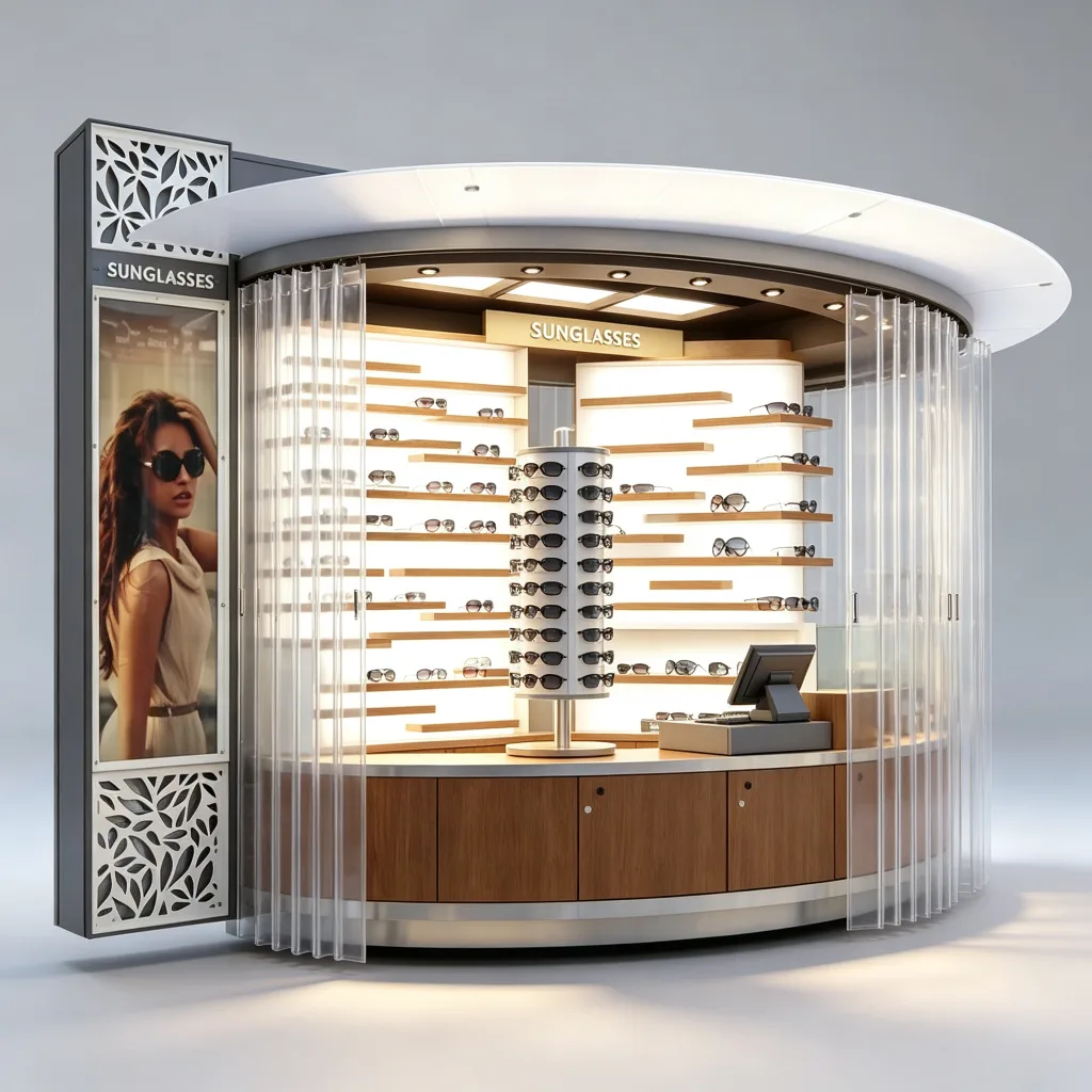 Outdoor Retail Kiosk For Sale Custom Design – custom retail display image 14
