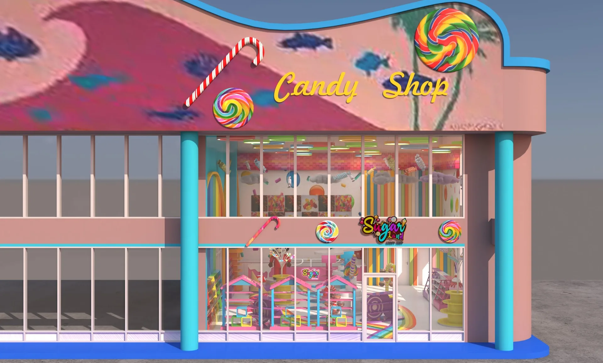 Candy Store Design, Displays Decorations – Latest Shop Design image 26