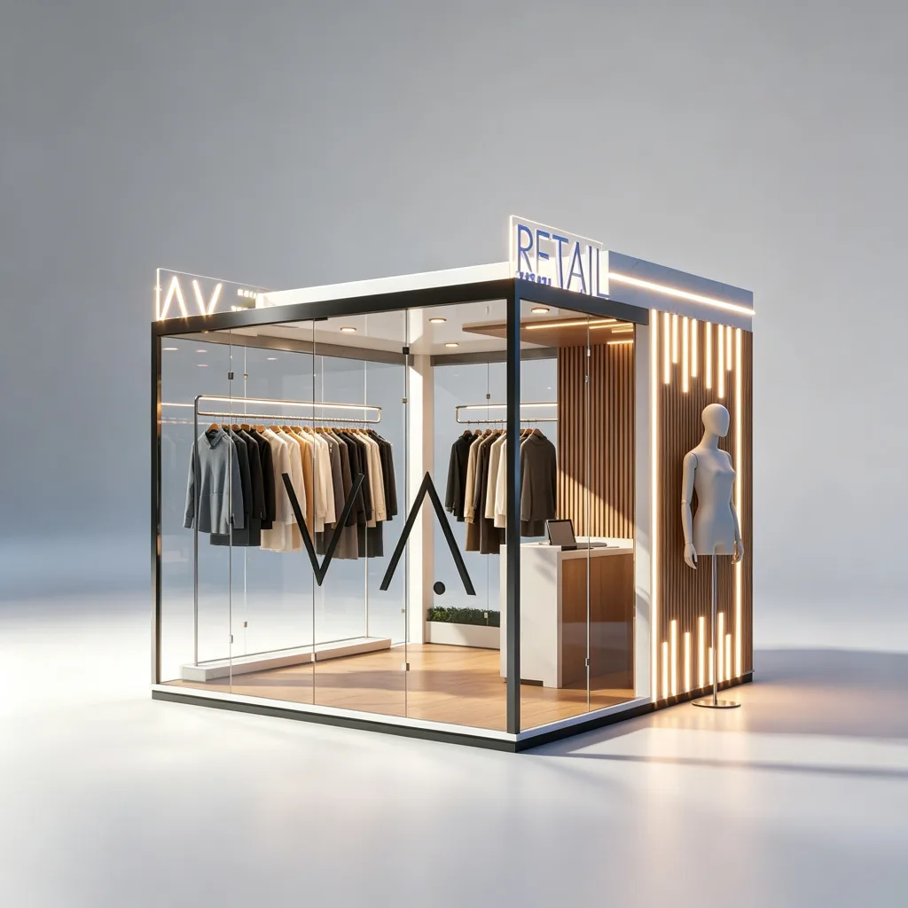 Outdoor Retail Kiosk For Sale Custom Design – custom retail display image 25