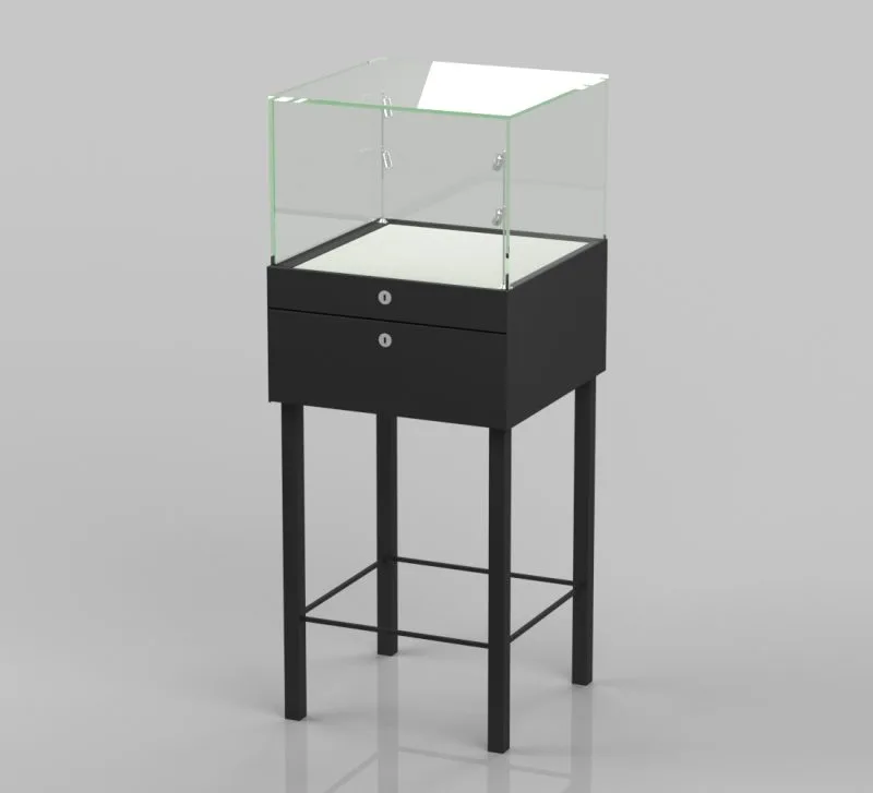 Locking Display Cases Glass Lockable Display Cabinets – custom retail display image 13