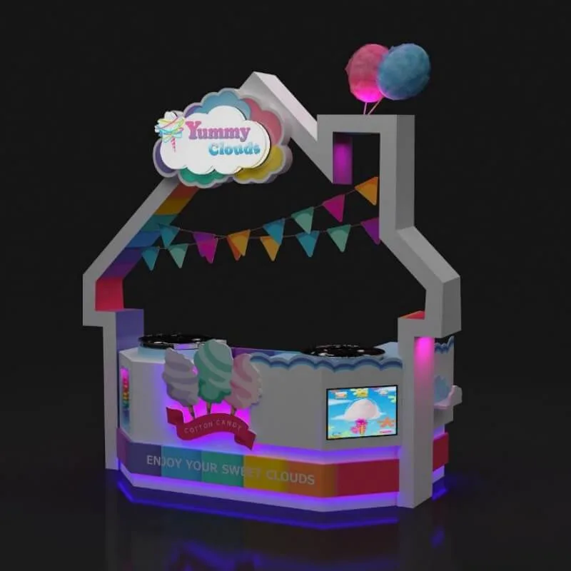 Candy Kiosk – US Mall Candy Kiosk 16ft×8ft | Single Unit Price $9000 image 10