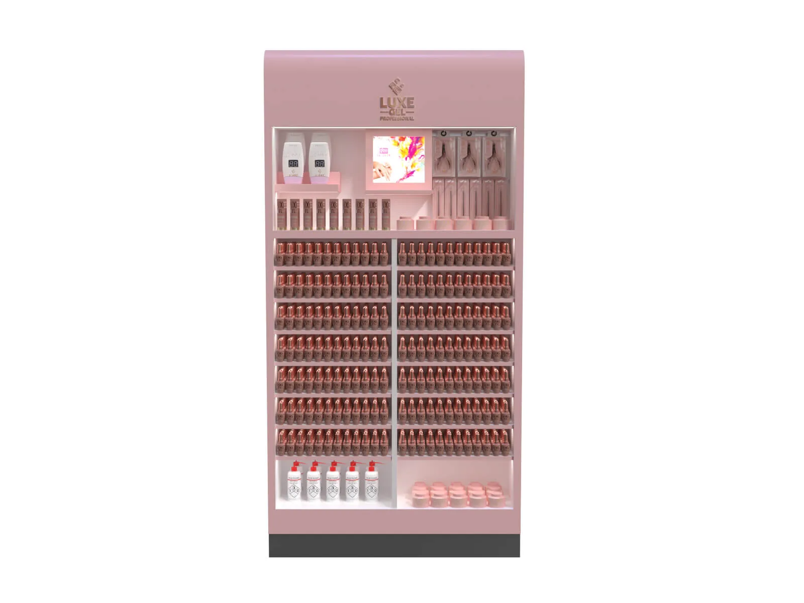 Nail Polish Display Racks Stands For Shop – custom retail display image 2