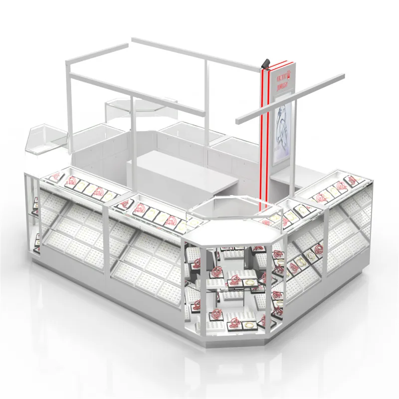 Mall Jewelry Kiosk For Sale | Custom Design – Latest Jewelry Kiosk Design image 13