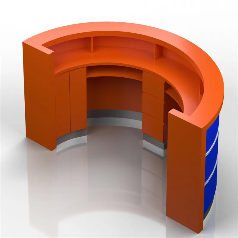 Modern Reception Desks, Counters Tables – custom retail display image 69