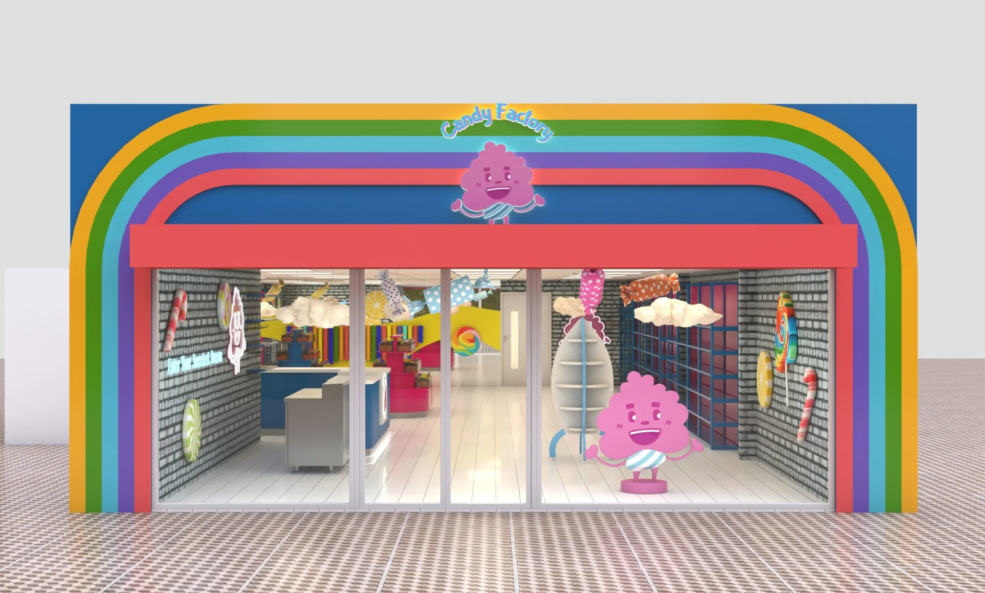 Candy Store Design, Displays Decorations – Latest Shop Design image 25