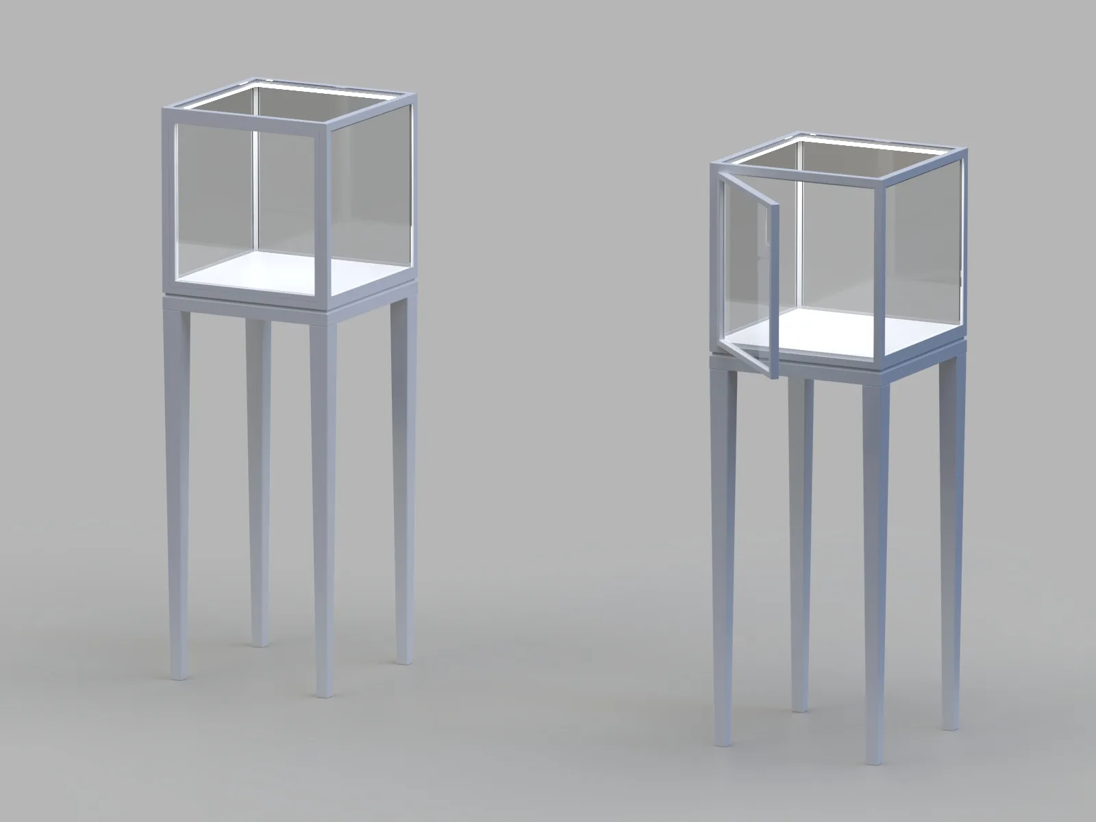 Jewelry Display Stands | Pedestal Tower Showcases – custom retail display image 2
