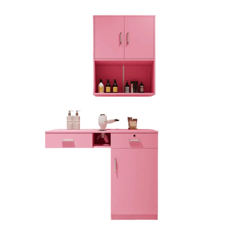 Wall Mounted Floating Salon Styling Stations For Sale – custom retail display image 18