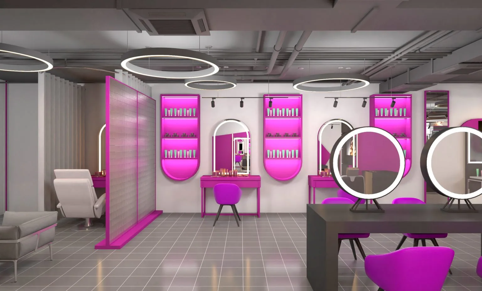 Barbershop Design | Hair Salon Furniture Displays – Hair Salon Interior Design & Furniture image 23