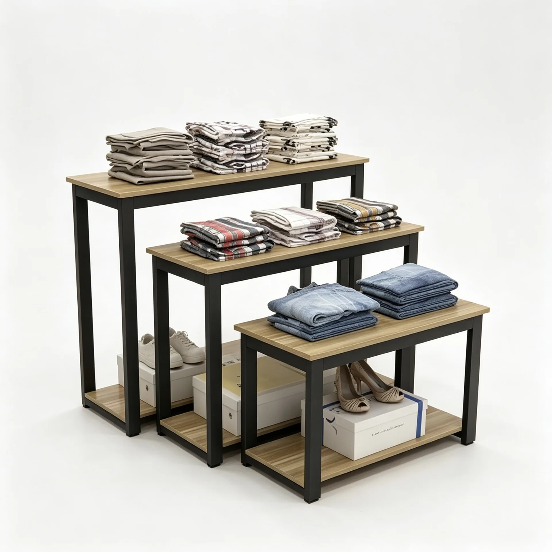 Retail Clothing Display Racks Stands For Garment Store – custom retail display image 11