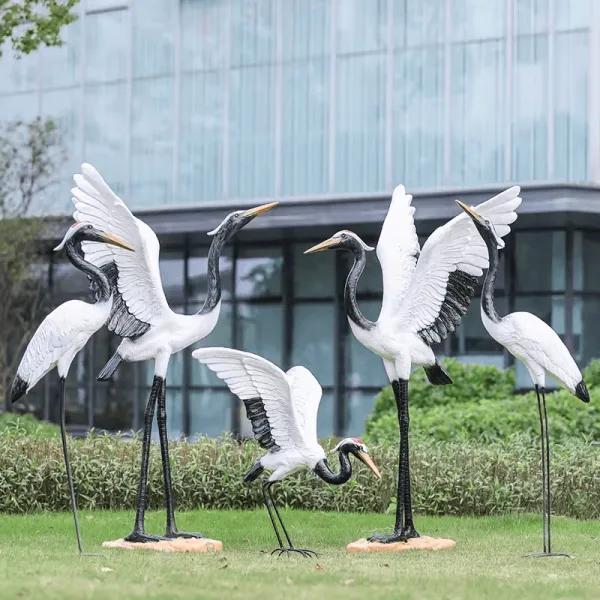 Birds Statues For Sale | Owl, Eagles, Pelican, Heron, Peacock More – custom retail display image 19