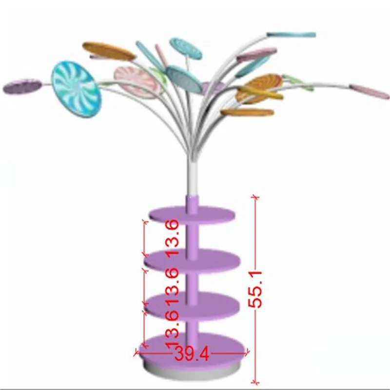 Candy Display Stands, Racks Tiers For Candy Shop Retail – custom retail display image 144