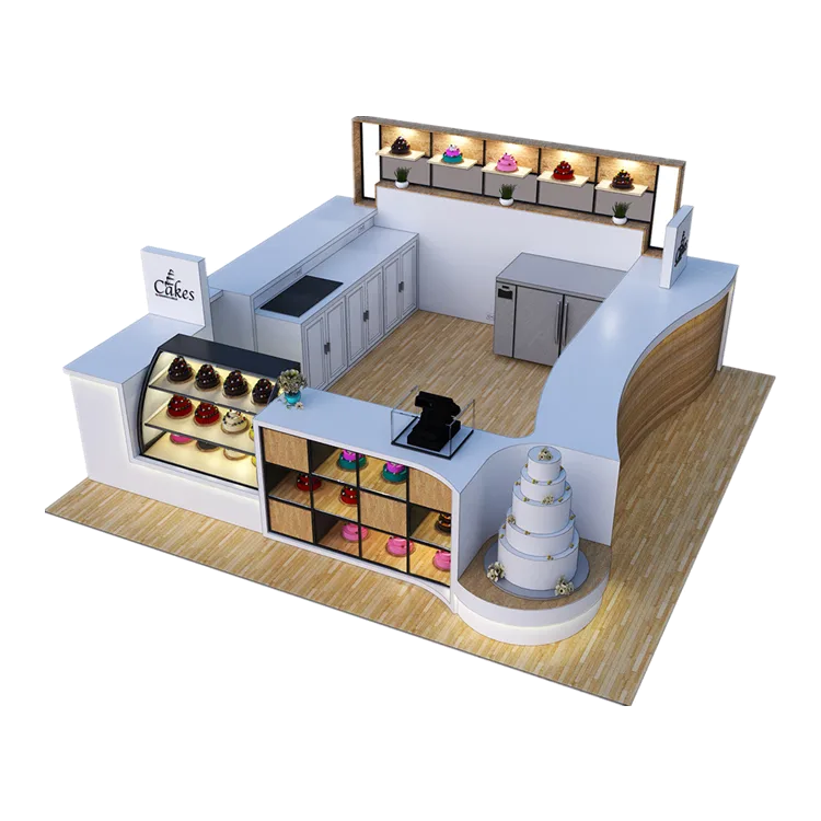 Bakery Counters | Cakes, Pastry Bread Shop Counter – custom retail display image 37