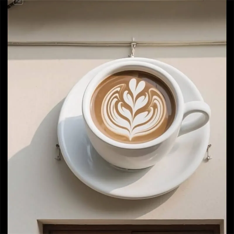 Custom Giant Coffee Cup Props For Sale – custom retail display image 28