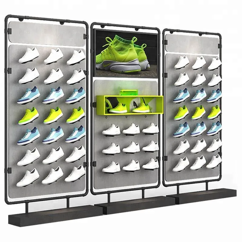 Shoe Display Racks Shelves | Shoe Wall Display – custom retail display image 21