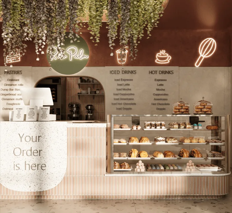Bakery Interior Design, Furniture Decoration Ideas – Luxury Bakery Shop Interior Design image 5