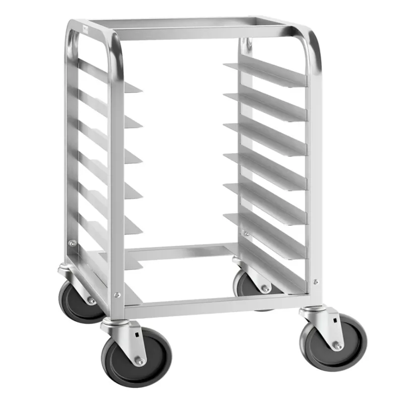 Bakery Tray Racks Trolley For Sale | Stainless Steel – 15 tier baking tray rack- stainless steel mobile trolley-universal bak