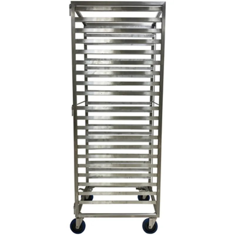 Bakery Tray Racks Trolley For Sale | Stainless Steel – 15 tier baking tray rack- stainless steel mobile trolley-universal bak