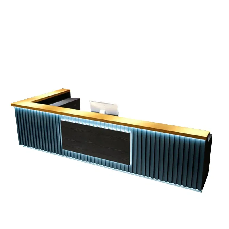 Custom Reception Desk, Counter Welcome Table For Sale – custom retail display image 34