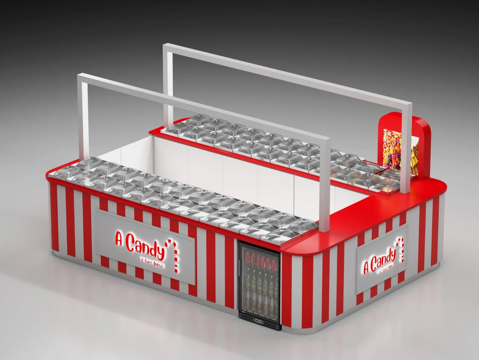 Candy Kiosk – custom retail display image 2