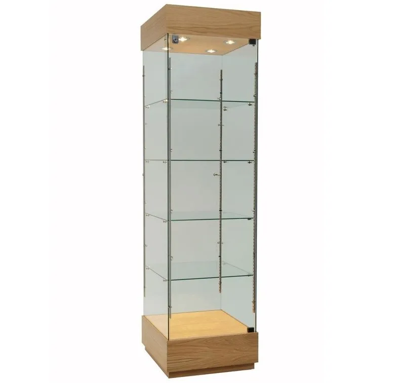 Full Vision Display Cases | High Visibility Glass Showcases Counters – custom retail display image 19