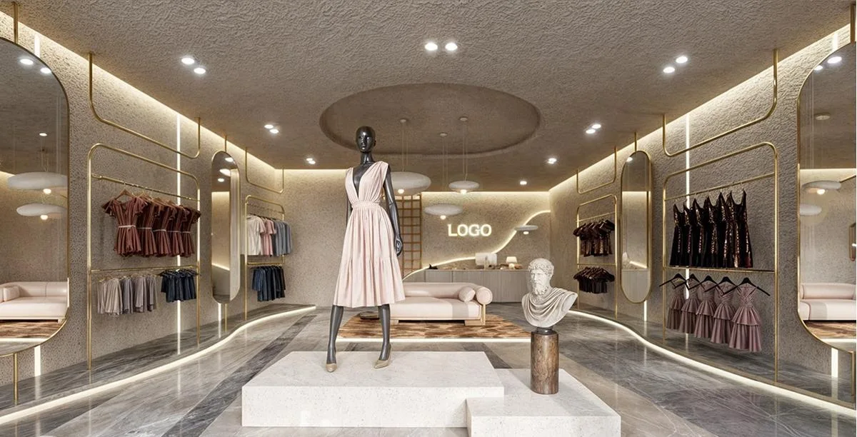 Women s Clothing Store Design | Fashion Shop Fittings – High-end Women Clothing Shop Design Ideas Benson Display Manufacture 