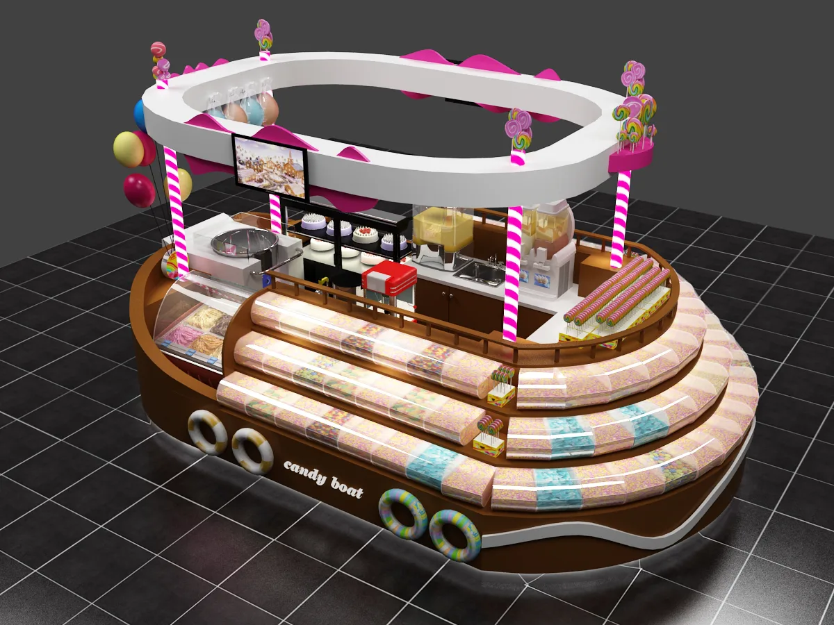 Candy Kiosk – custom retail display image 3