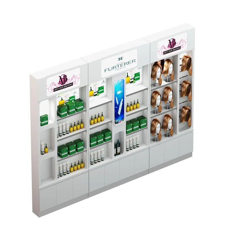 Cosmetic Makeup Display Stand Unit For Cosmetic Retail Shops – custom retail display image 103