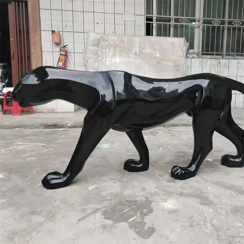 Cheetah Leopard Statues, Sculptures For Sale – custom retail display image 7