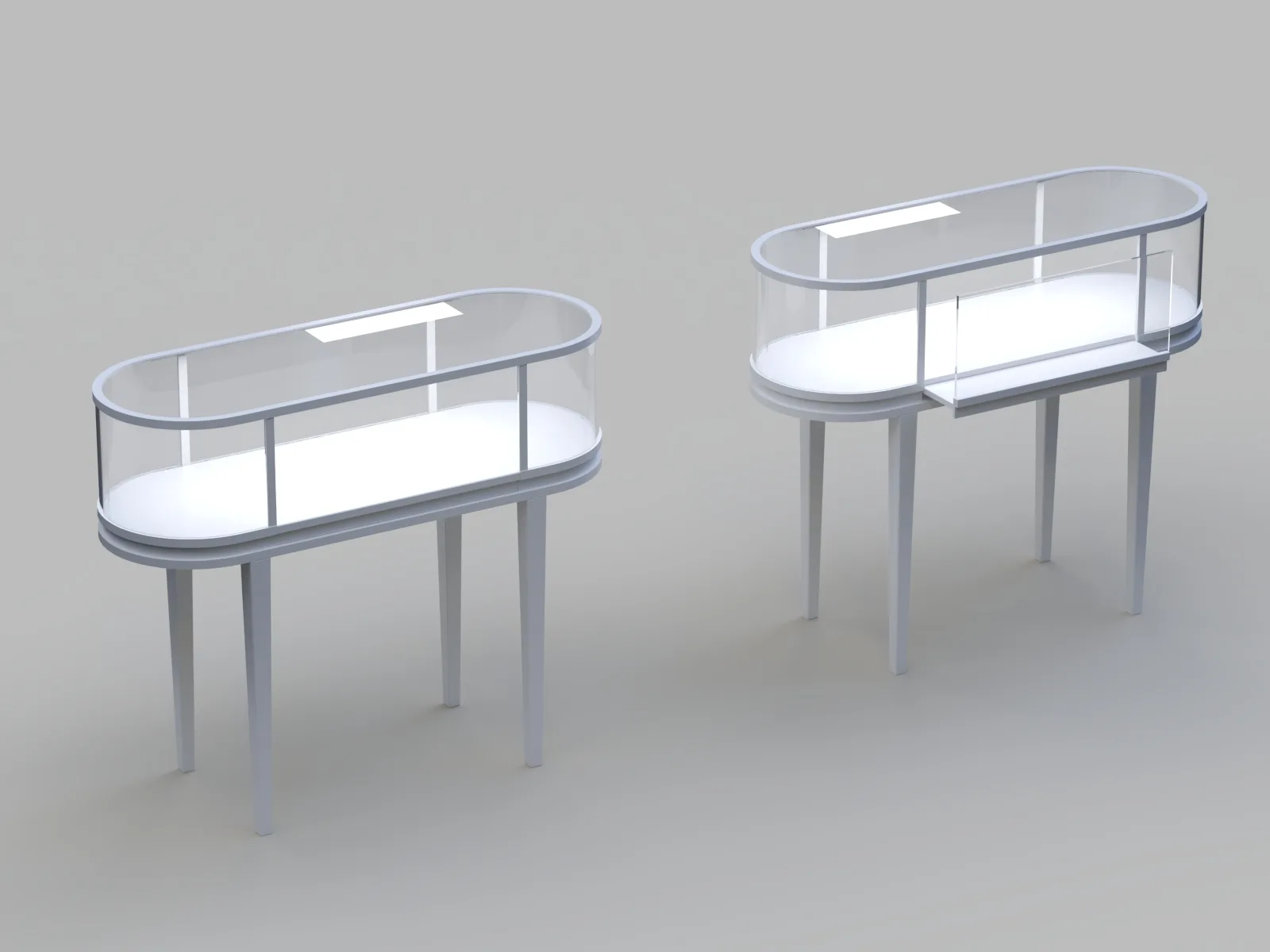 Jewelry Display Table | Tabletop Cases Showcases – custom retail display image 2