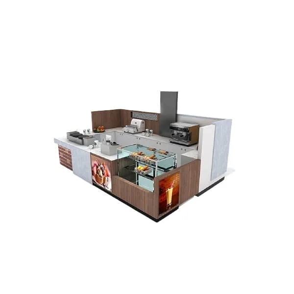 Mall Kiosks For Sale | Custom Design | Benson Display – Food Kiosk image 1