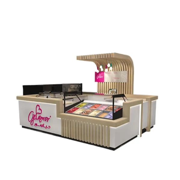 Food Kiosk | Mall Snack Food Stall For Sale – Ice Cream Kiosk image 1