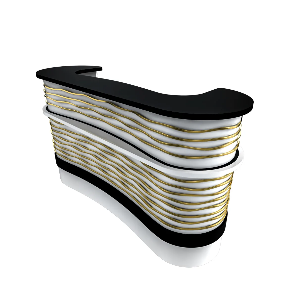 Nail Salon Beauty Spa Reception Desks – custom retail display image 52