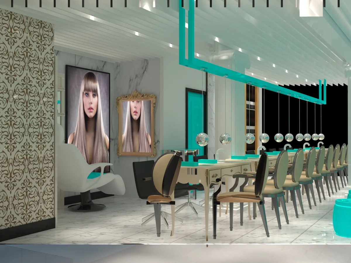 Nail Salon Design | Nail Salon Furniture, Decoration Displays – Design Ideas Luxury Manicure Shop Design Customized Salon Sho