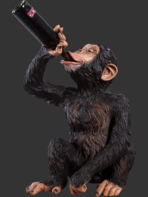 Monkeys, Gorillas Apes Statues For Sale | Life Size – custom retail display image 10