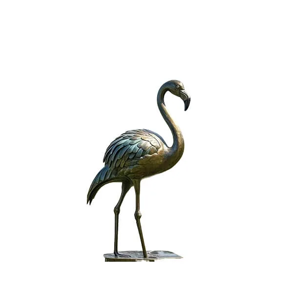 Birds Statues For Sale | Owl, Eagles, Pelican, Heron, Peacock More – Flamingo Statues image 12