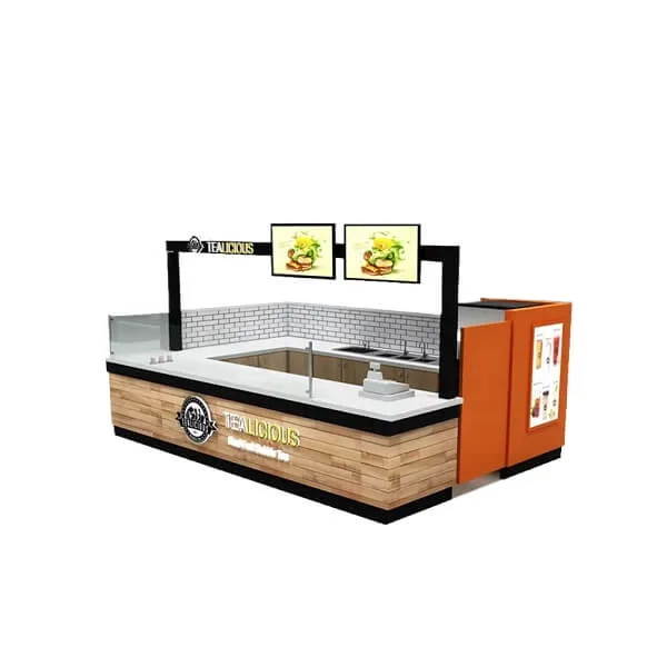 Food Kiosk | Mall Snack Food Stall For Sale – Burger Kiosk image 18