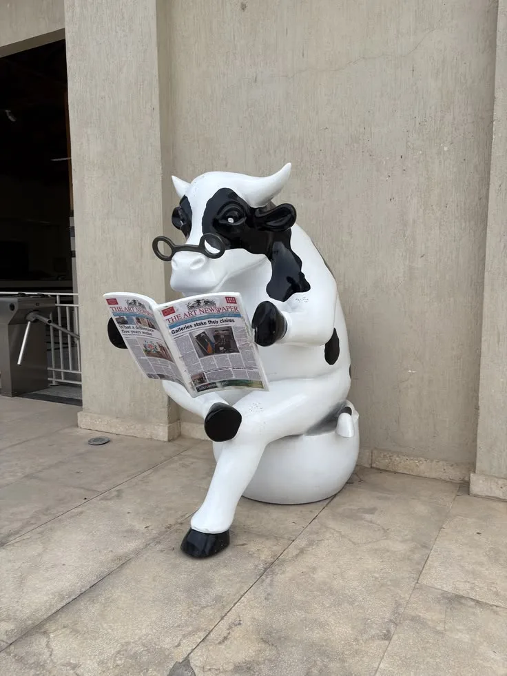 Life Size Cow Statues CowParade For Sale – custom retail display image 10