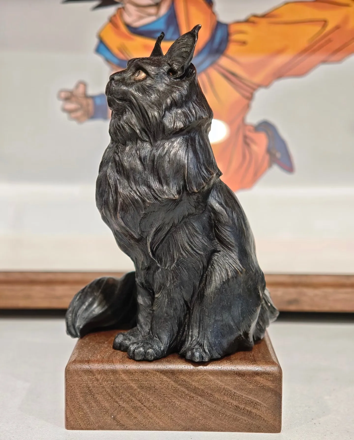 Fiberglass Cats Statues Sculptures For Outdoor Garden Ornaments. – custom retail display image 30