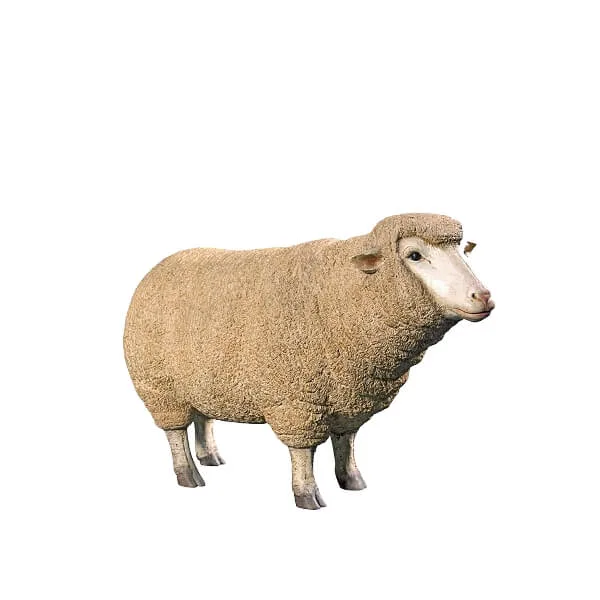 Farm Animal Statues Sculptures | Life Size Outdoor – Sheep Statues image 5
