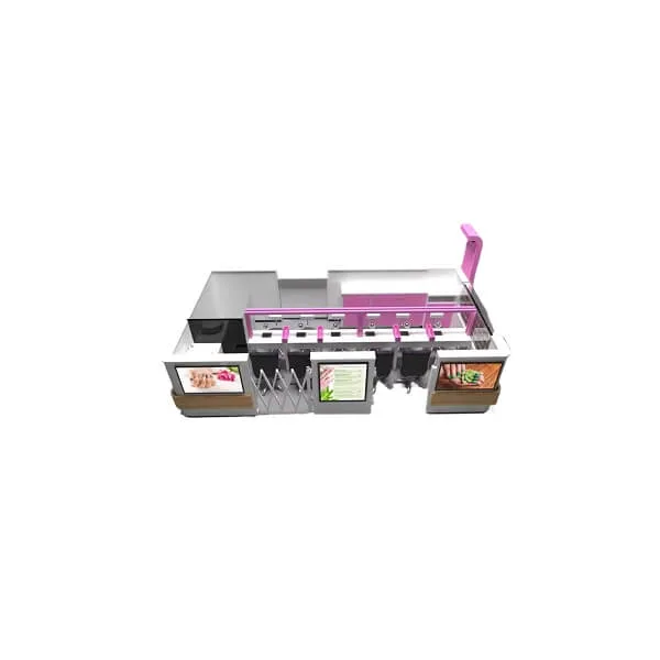 Mall Kiosks For Sale | Custom Design | Benson Display – Salon Kiosk image 4