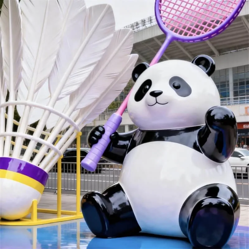 Panda Statues, Sculptures Figurines For Sale – custom retail display image 27