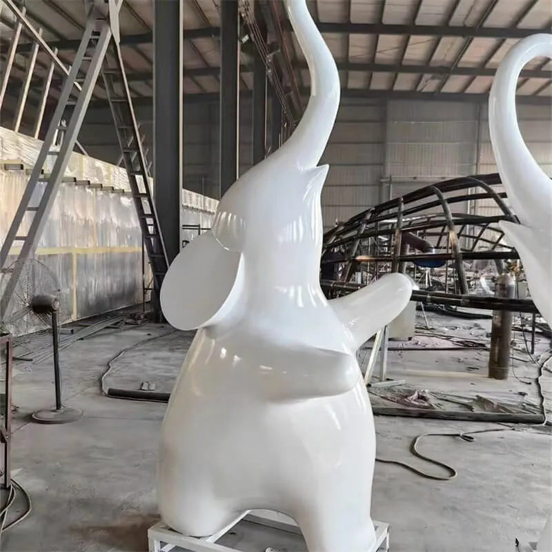 FRP Elephants Statues, Sculptures Ornaments | Outdoor – custom retail display image 22