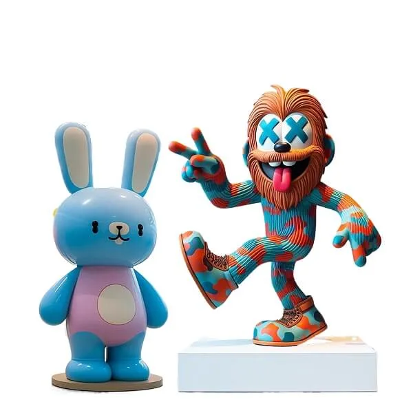 Fiberglass Sculptures Statues Manufacturer | Custom Design – custom retail display image 9