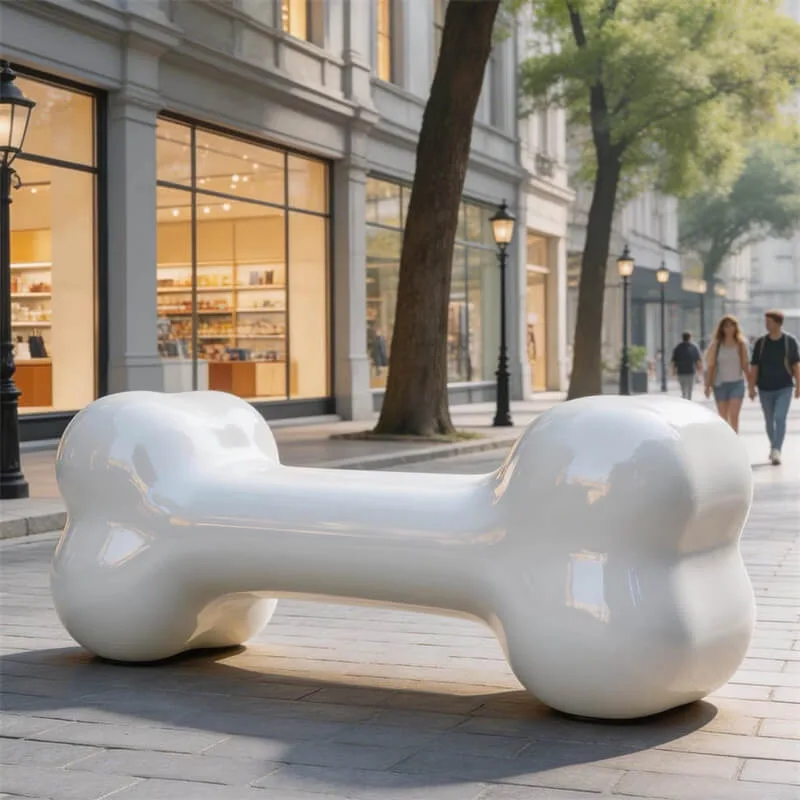 Shopping Mall Bench | Indoor FRP Bench, Chairs Seats – custom retail display image 58